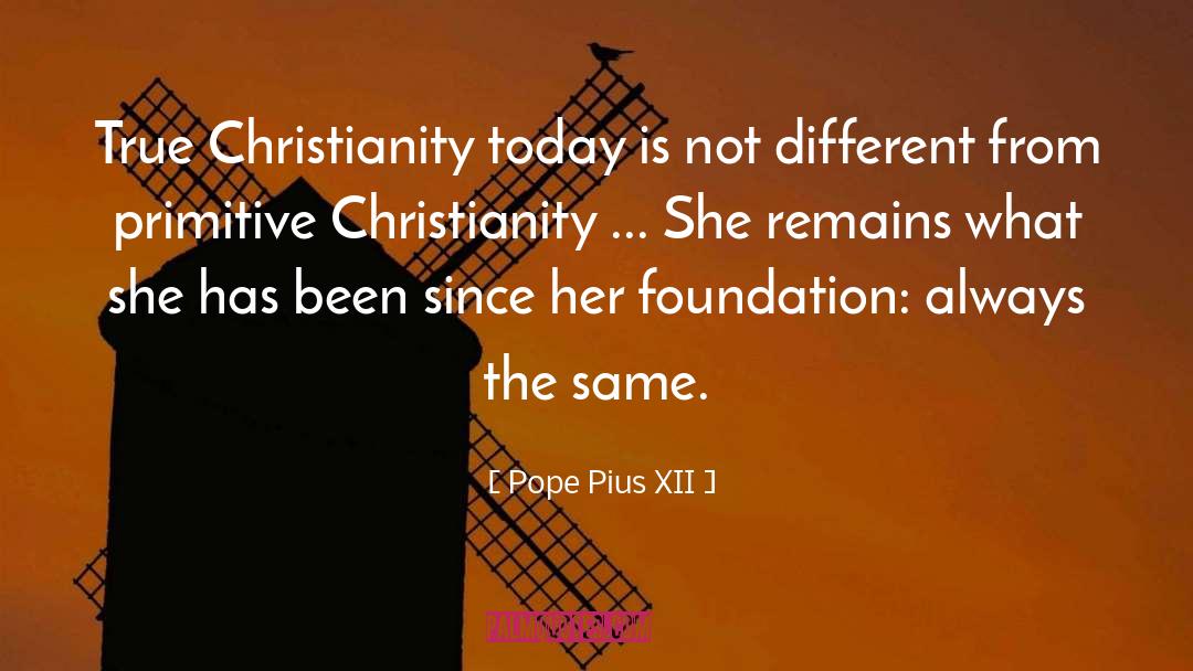 True Christianity quotes by Pope Pius XII
