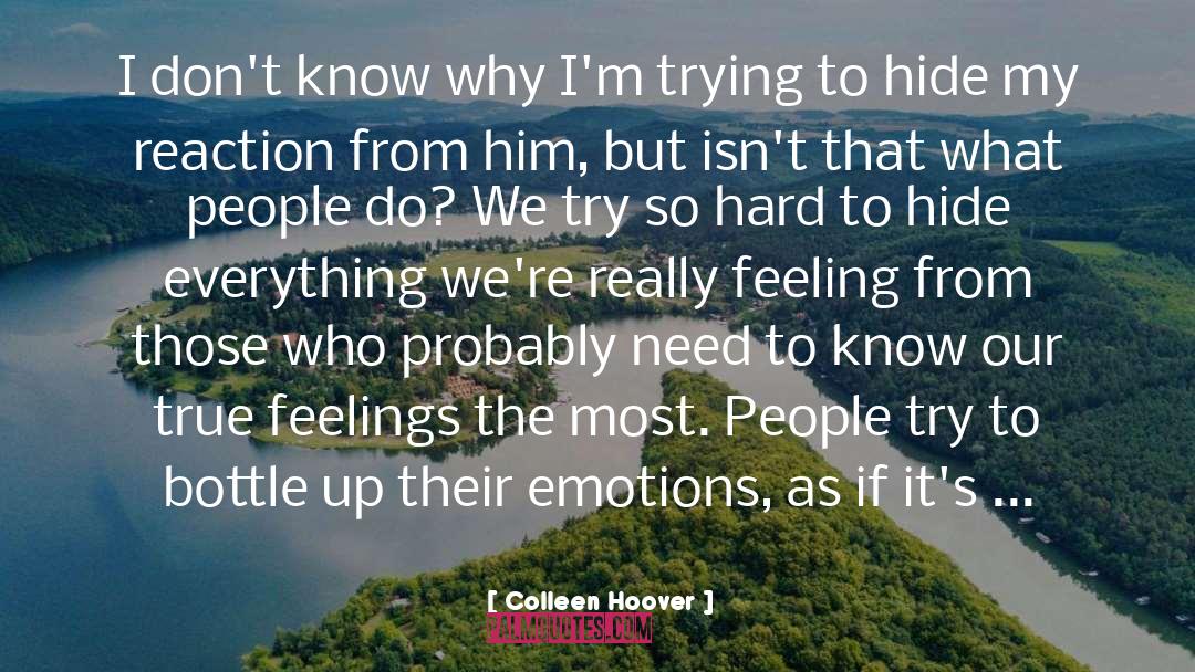 True Detective quotes by Colleen Hoover