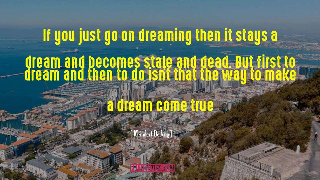 True Dreams quotes by Meindert DeJong