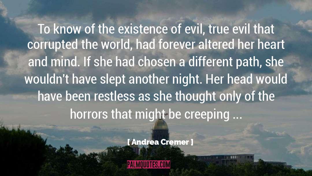 True Evil quotes by Andrea Cremer