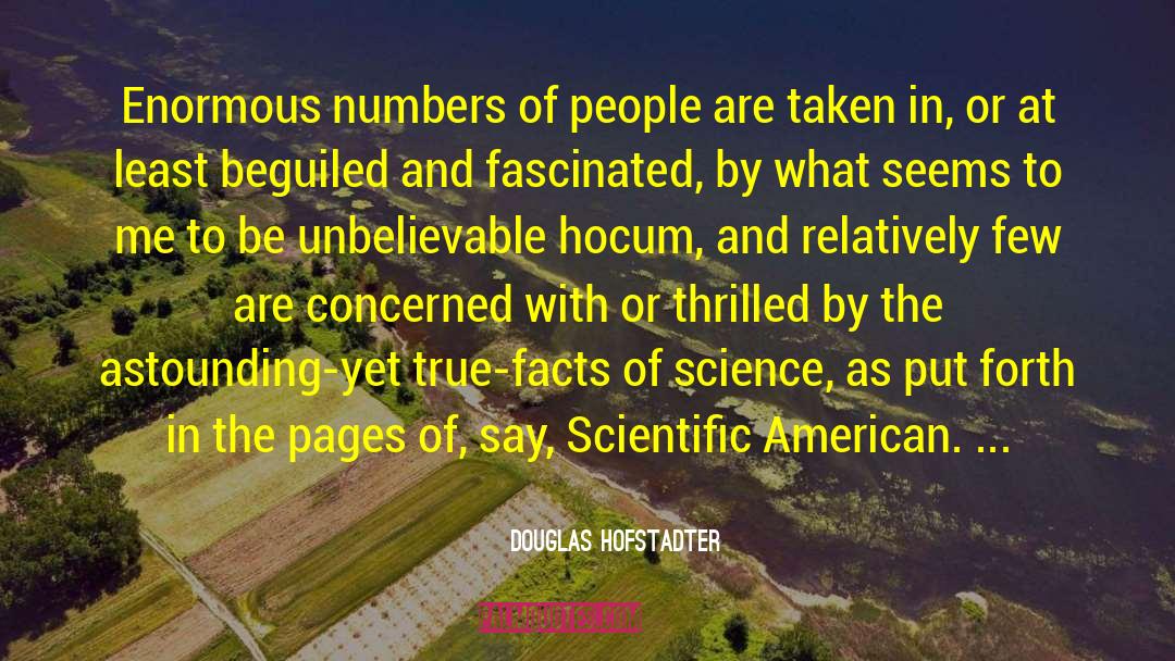 True Fact quotes by Douglas Hofstadter
