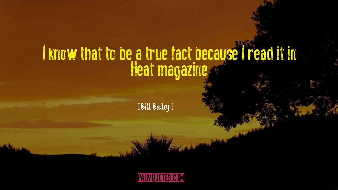 True Fact quotes by Bill Bailey