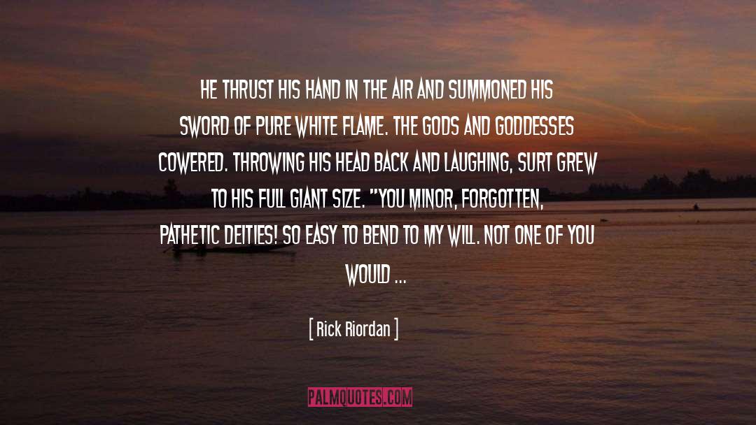 True Fact quotes by Rick Riordan