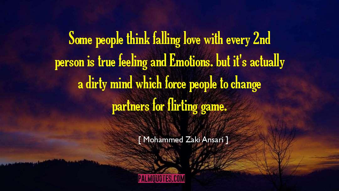 True Feeling quotes by Mohammed Zaki Ansari