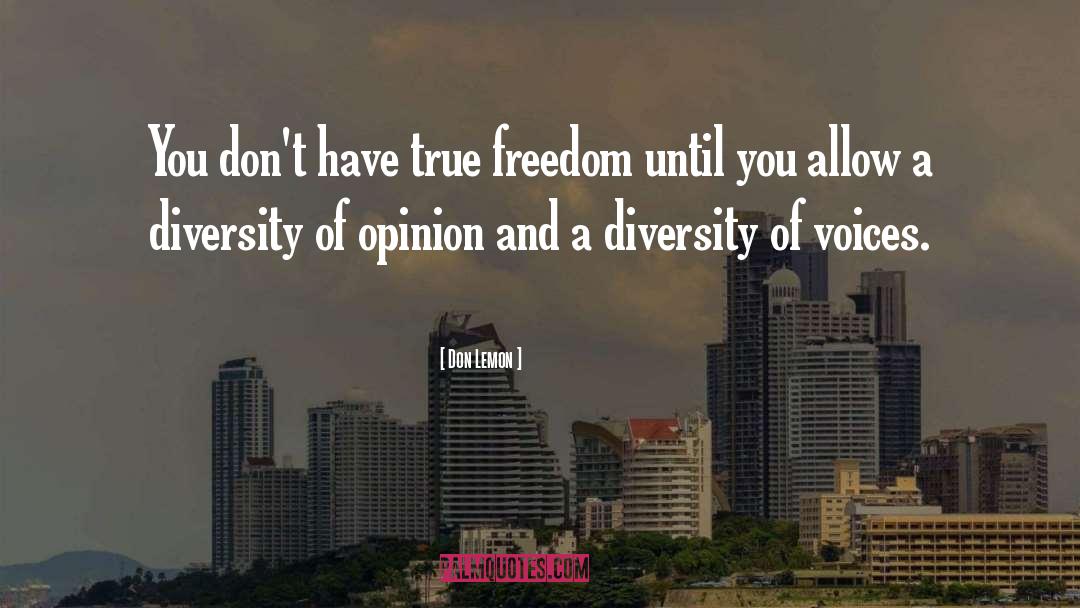 True Freedom quotes by Don Lemon