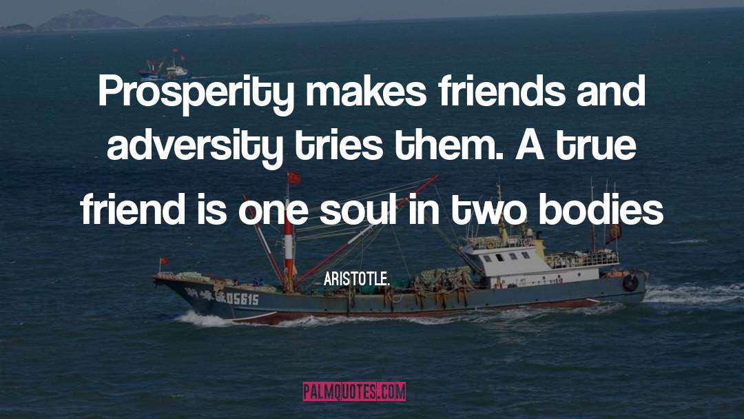 True Friend Is quotes by Aristotle.