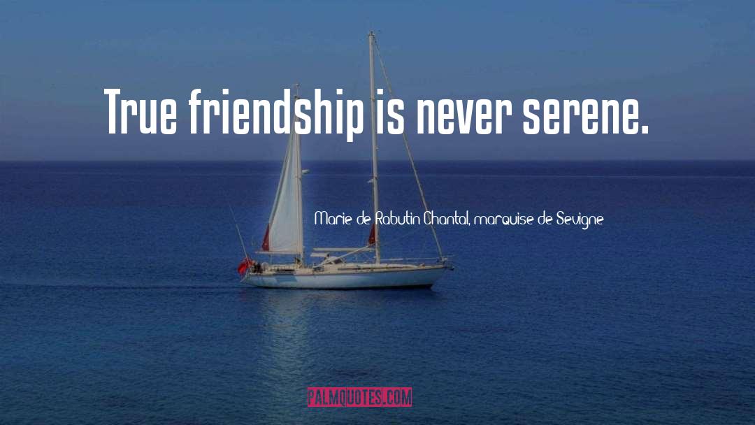 True Friend quotes by Marie De Rabutin-Chantal, Marquise De Sevigne