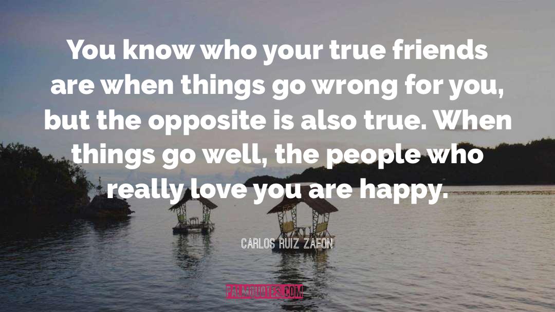 True Friends quotes by Carlos Ruiz Zafon