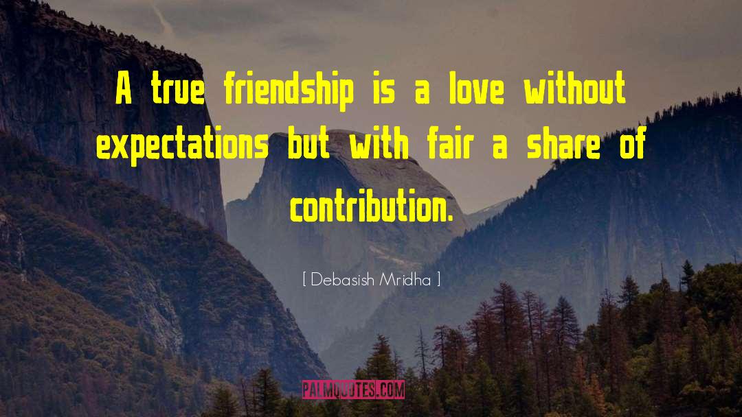 True Friendship quotes by Debasish Mridha