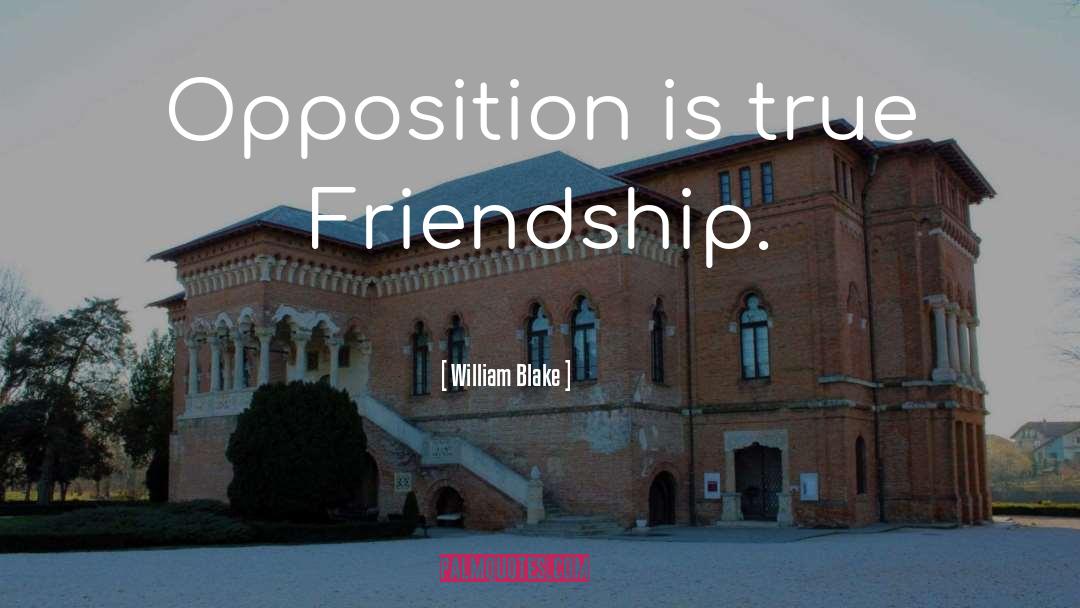 True Friendship quotes by William Blake