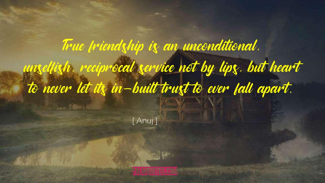 True Friendship quotes by Anuj