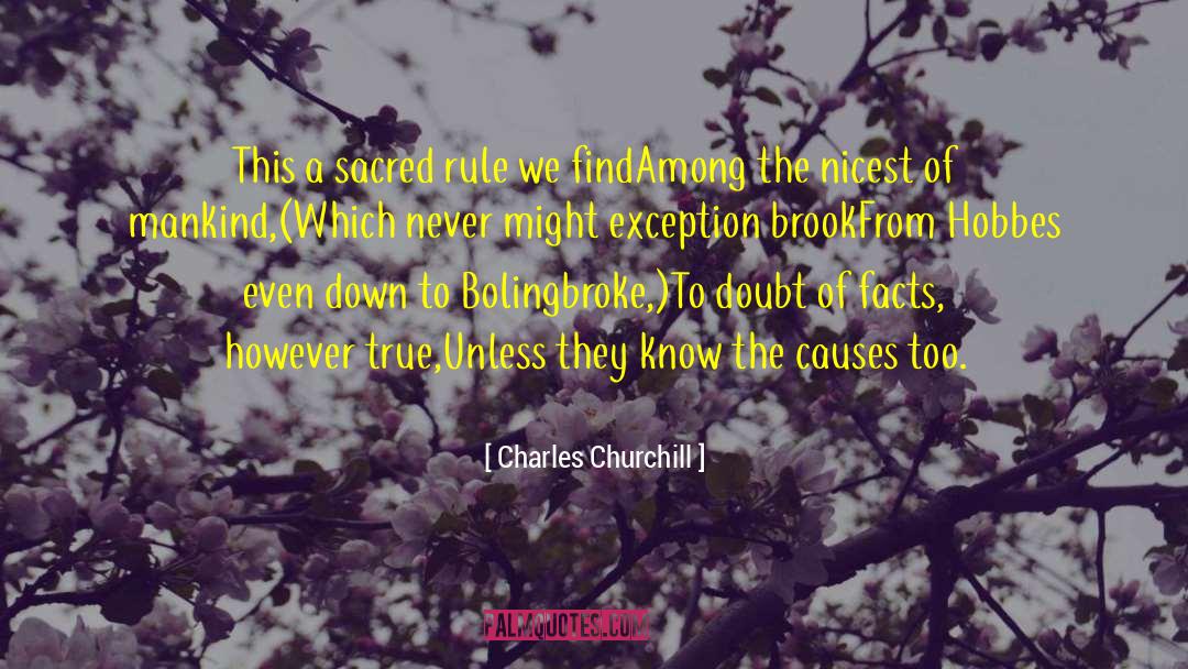 True Genius quotes by Charles Churchill