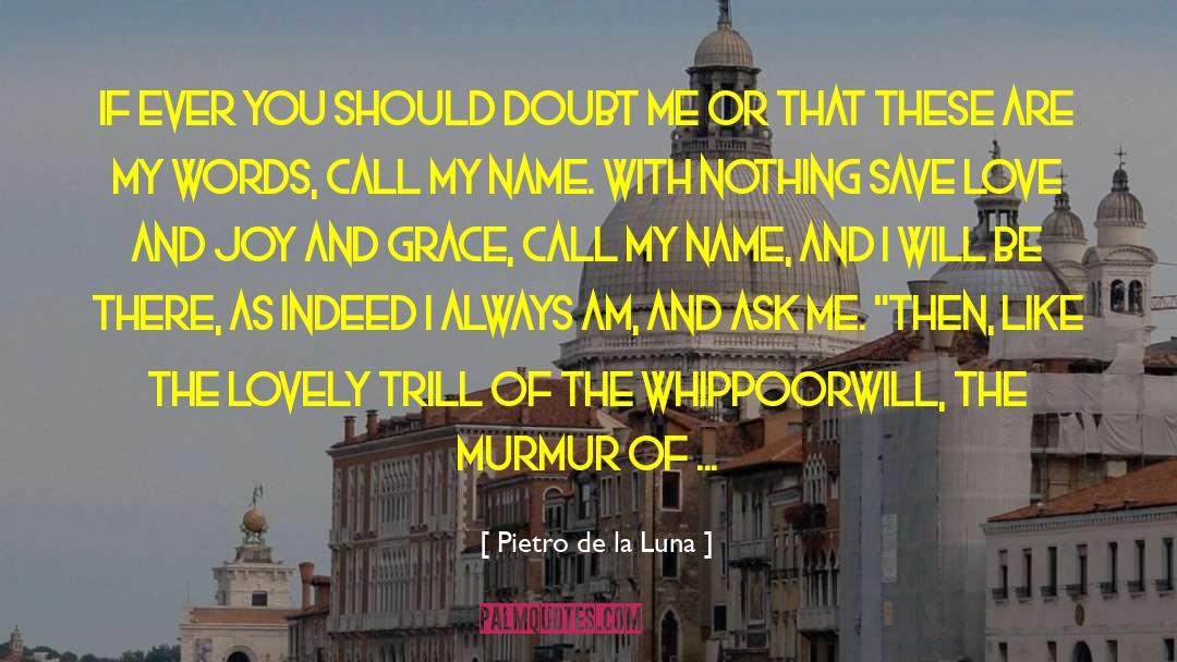 True Gospel quotes by Pietro De La Luna