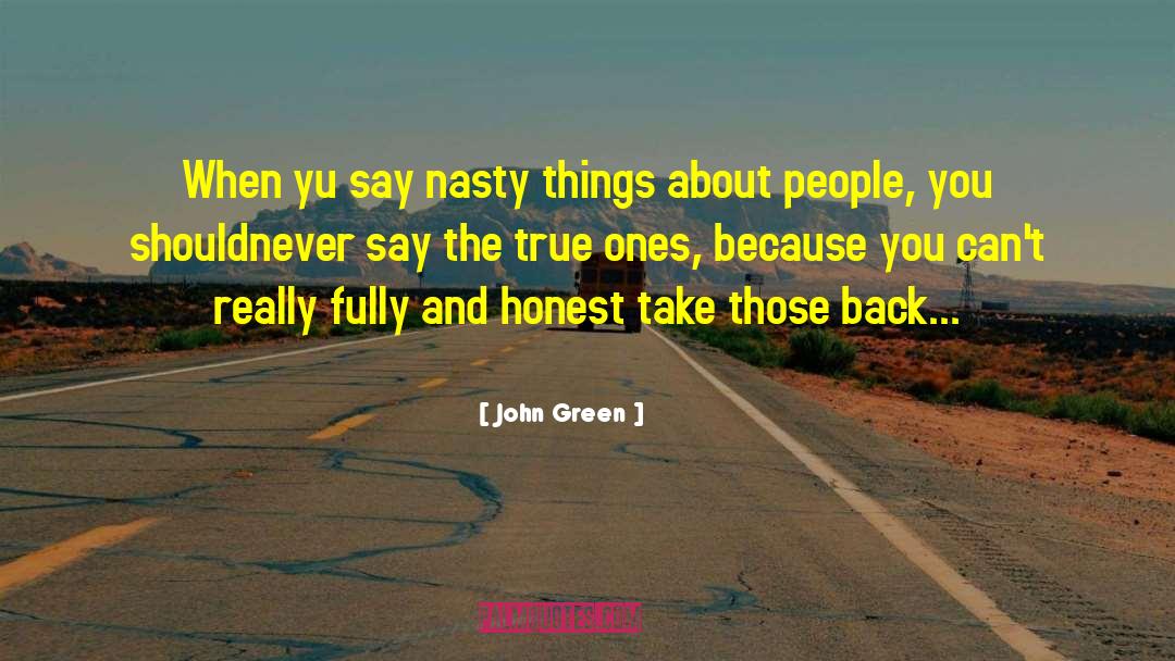 True Grit quotes by John Green