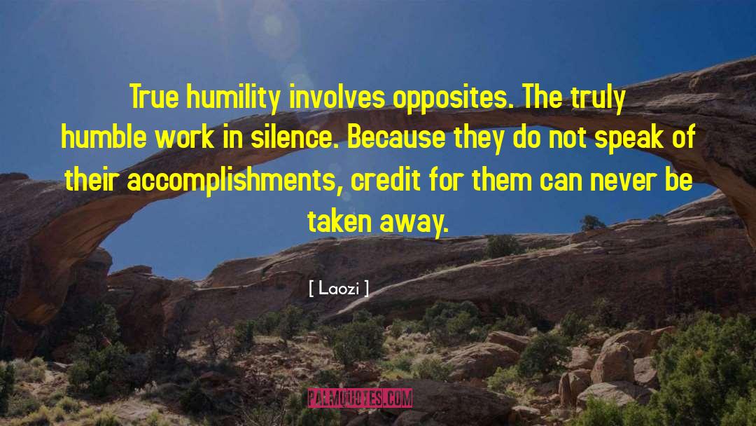 True Humility quotes by Laozi