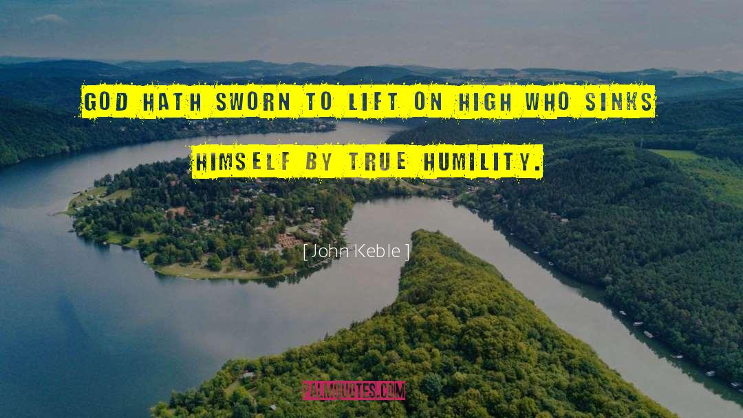 True Humility quotes by John Keble