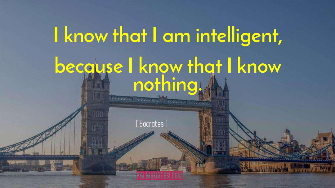 True Intelligence quotes by Socrates