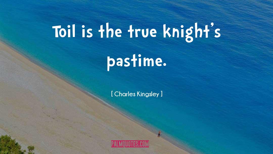 True Knights quotes by Charles Kingsley