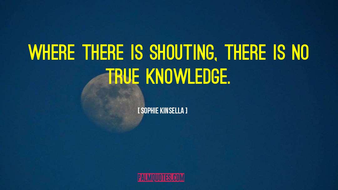 True Knowledge quotes by Sophie Kinsella