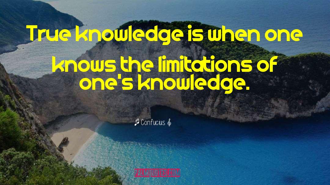 True Knowledge quotes by Confucius