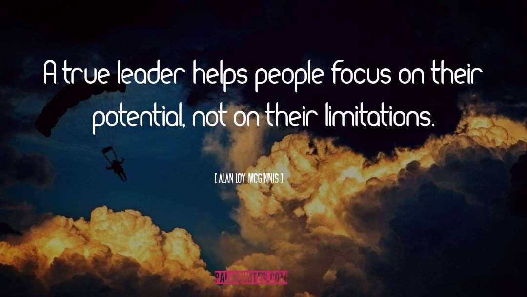 True Leader quotes by Alan Loy McGinnis