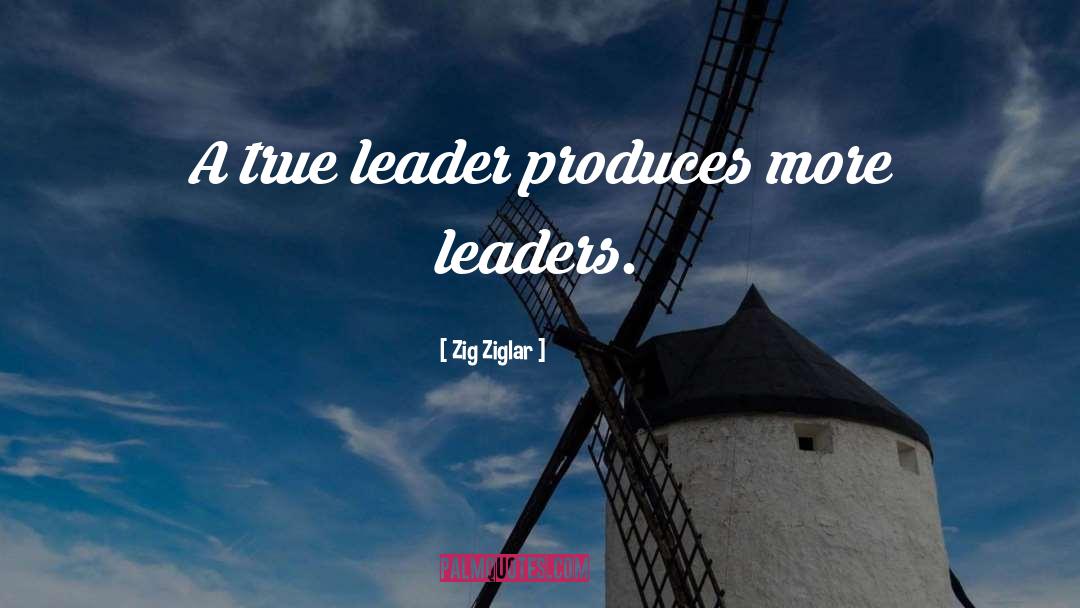 True Leader quotes by Zig Ziglar