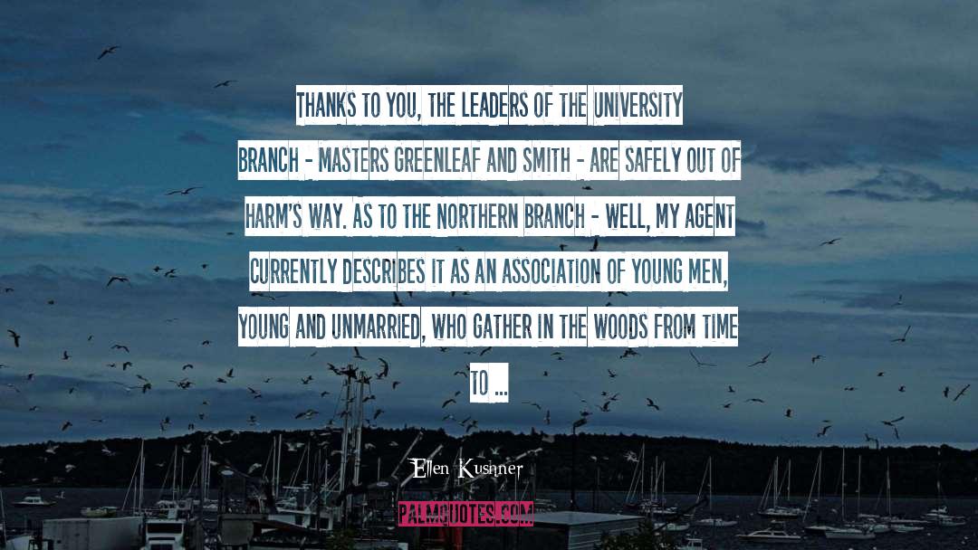 True Leaders quotes by Ellen Kushner