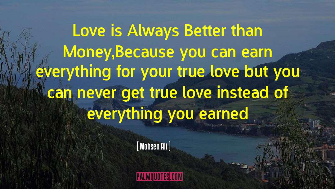 True Love Always Returns quotes by Mohsen Ali