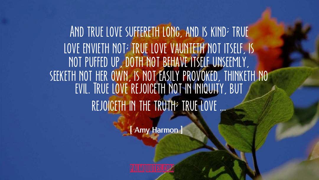 True Love Always Returns quotes by Amy Harmon