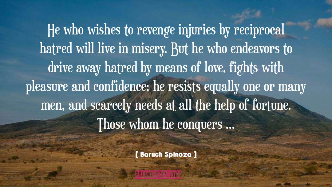 True Love Conquers All quotes by Baruch Spinoza
