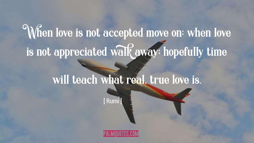 True Love Is quotes by Rumi