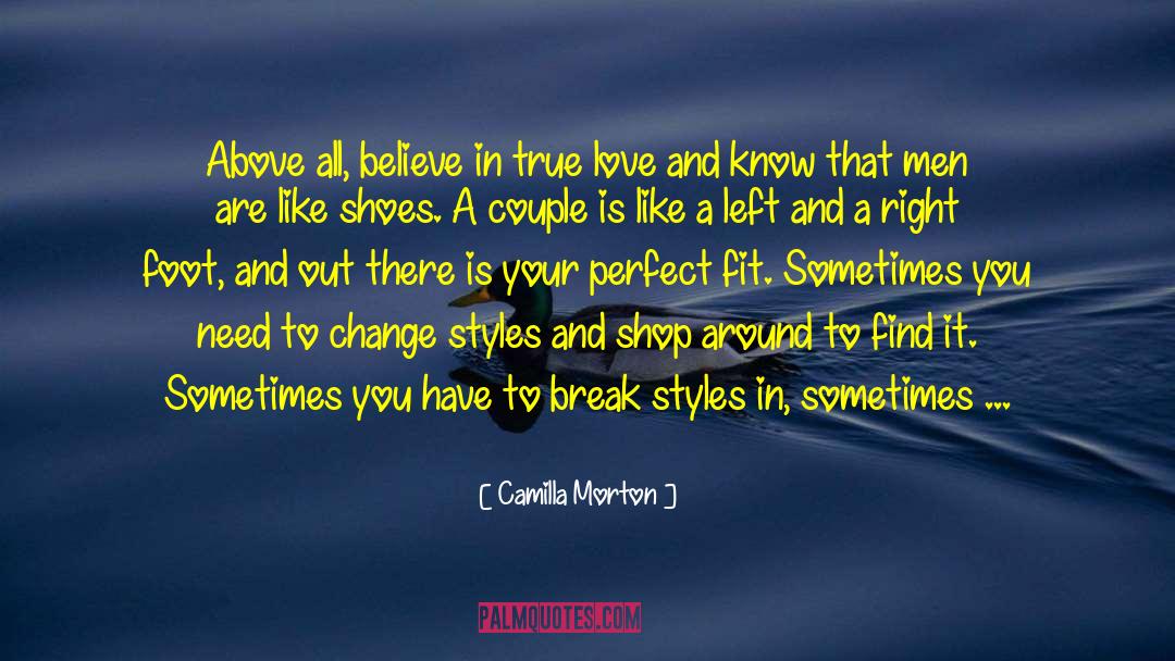 True Love Never Ends quotes by Camilla Morton