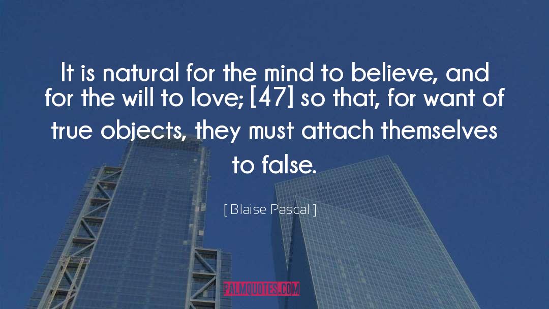 True Love quotes by Blaise Pascal