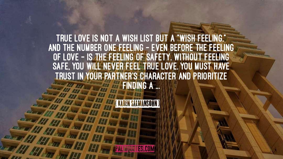 True Love quotes by Karen Salmansohn