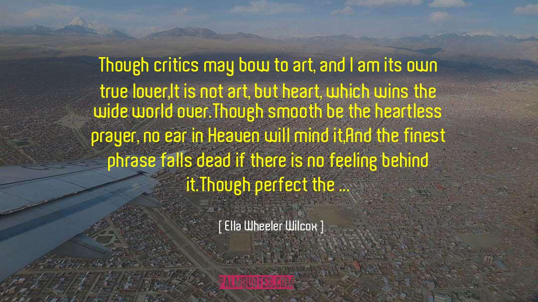 True Lover quotes by Ella Wheeler Wilcox