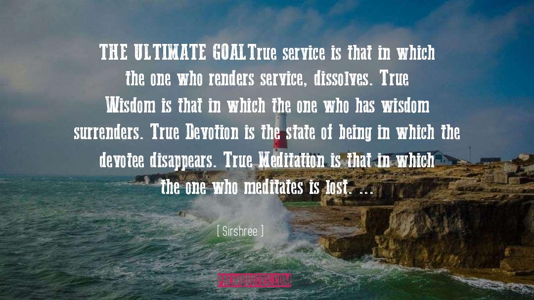 True Meditation quotes by Sirshree