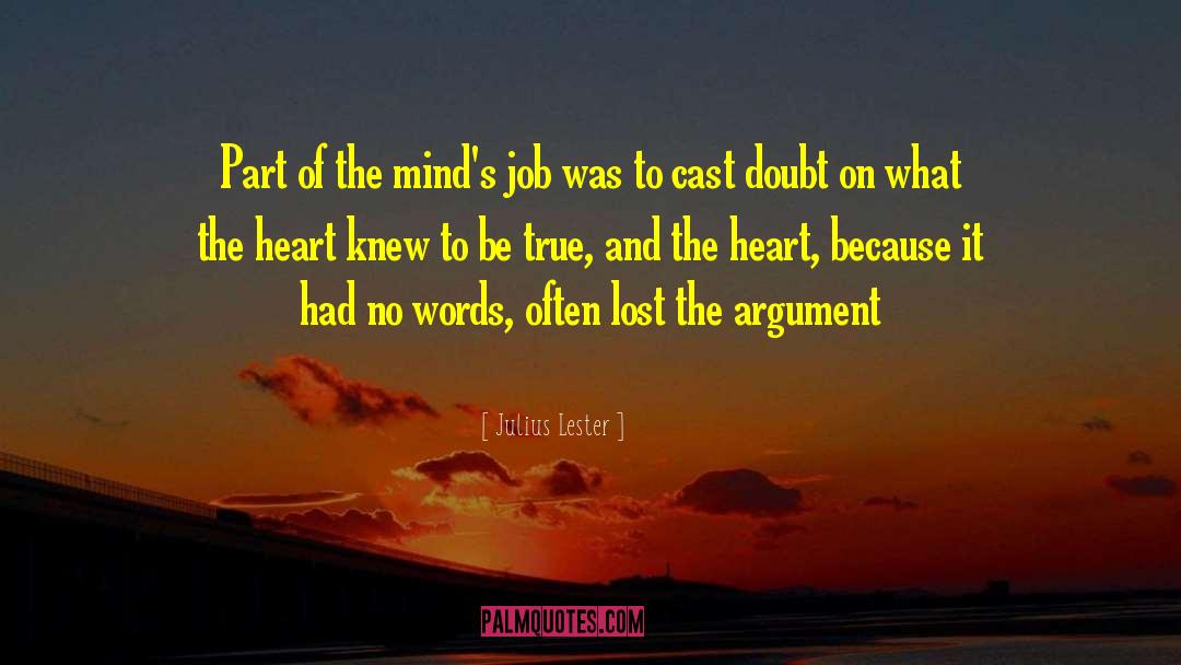 True Mind quotes by Julius Lester