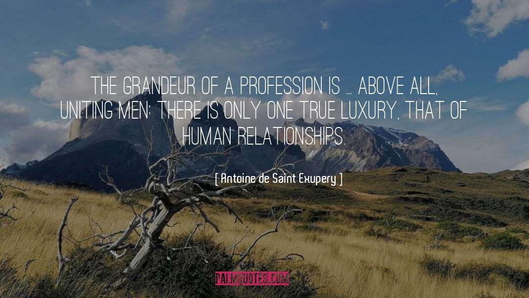 True Mysteries quotes by Antoine De Saint Exupery