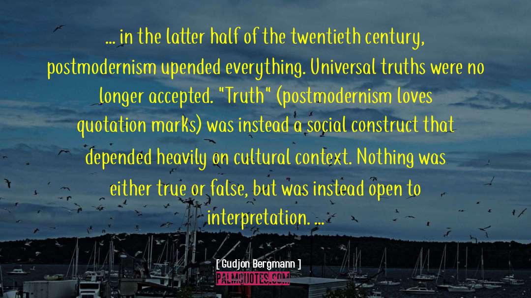 True Or False quotes by Gudjon Bergmann