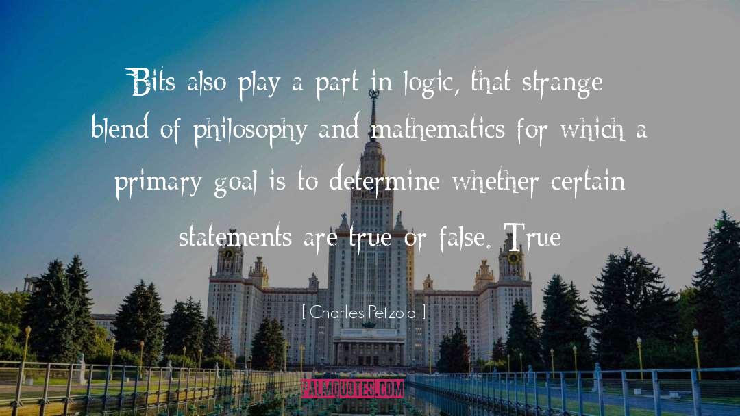 True Or False quotes by Charles Petzold