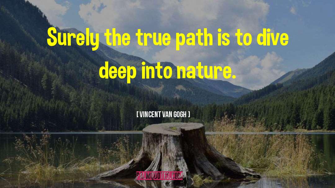 True Path quotes by Vincent Van Gogh