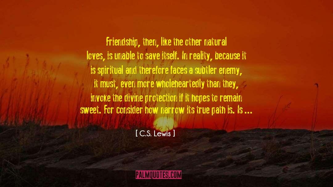 True Path quotes by C.S. Lewis