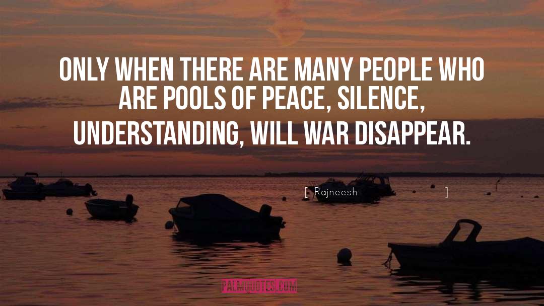 True Peace quotes by Rajneesh