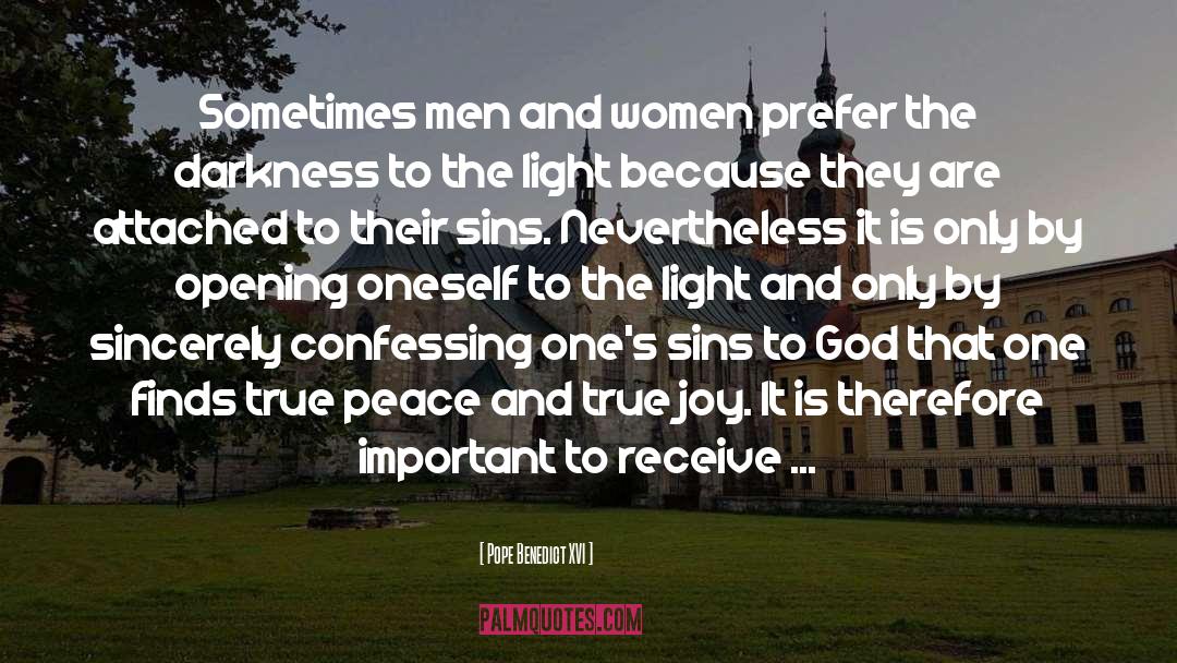 True Peace quotes by Pope Benedict XVI
