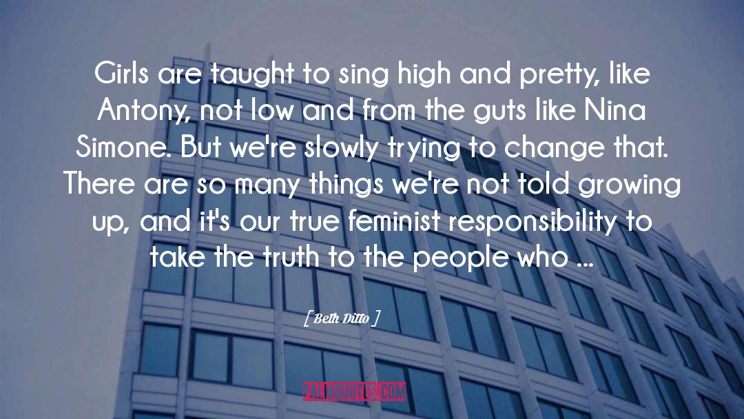 True People quotes by Beth Ditto