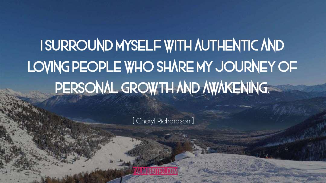 True Personal Growth quotes by Cheryl Richardson