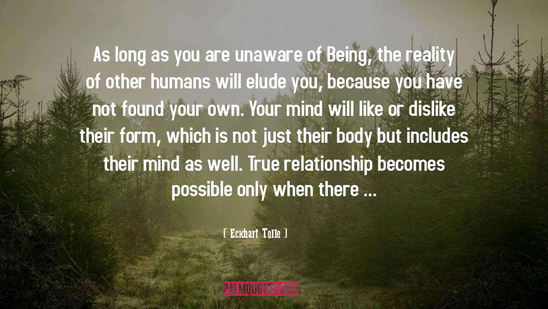 True Relationship quotes by Eckhart Tolle