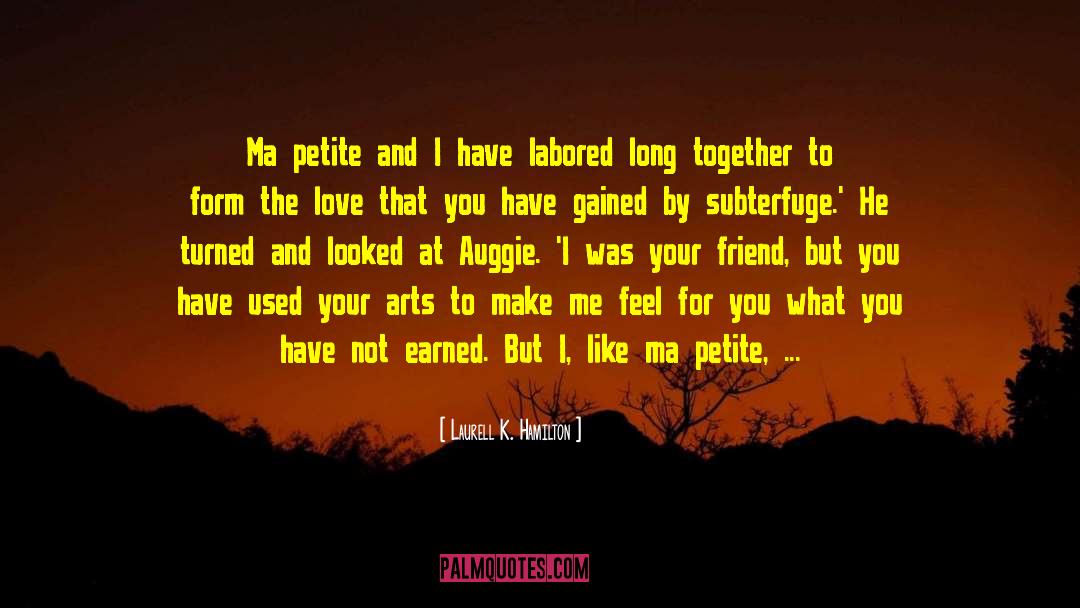 True Relationship quotes by Laurell K. Hamilton