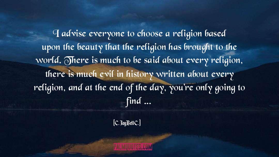 True Religion quotes by C. JoyBell C.