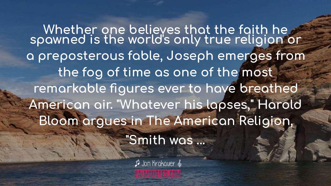 True Religion quotes by Jon Krakauer